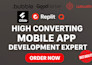 build loyalty app goodbarber base44 weweb glide replit API ai gamification app